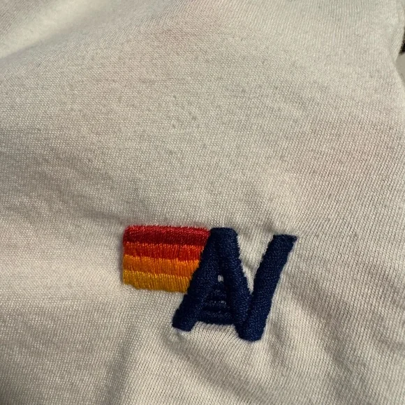 Aviator Nation Graphic Black and White Raglan 3/4 Sleeve Tee - Picture 6 of 6